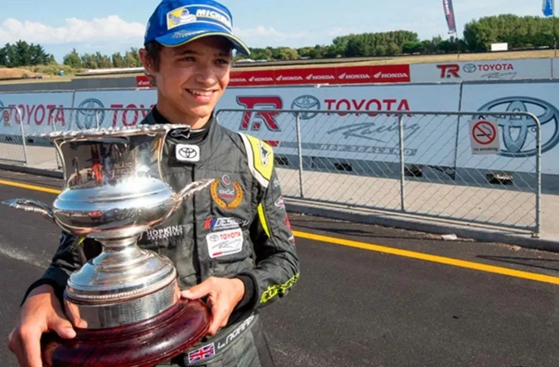 From Kiwi Tracks to World Champion:Norris’s Early Spark