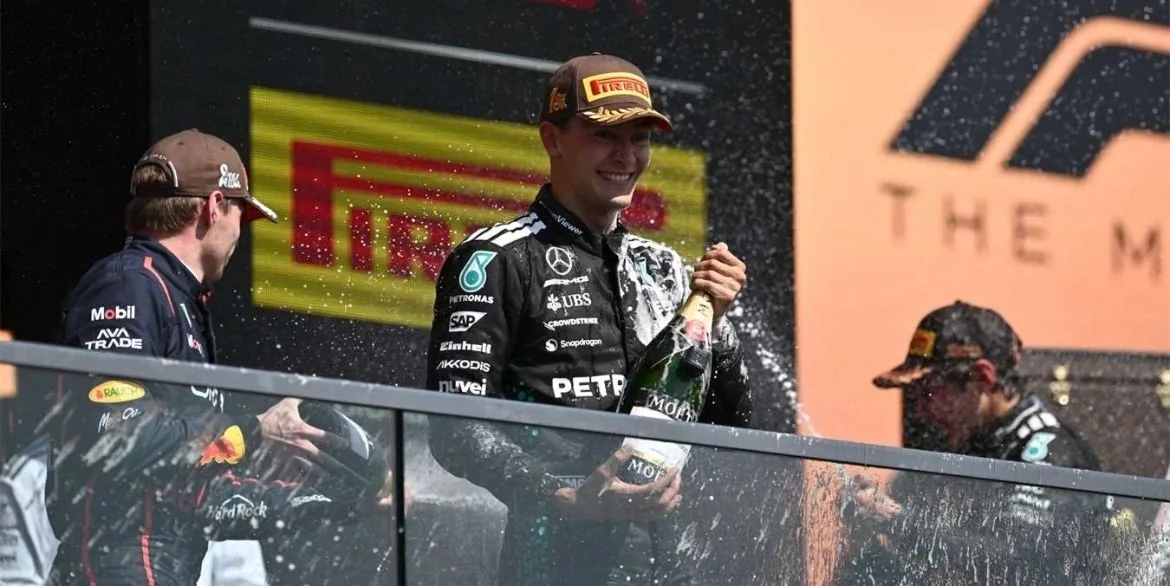 McLaren Crash Clears Path for Russell Win