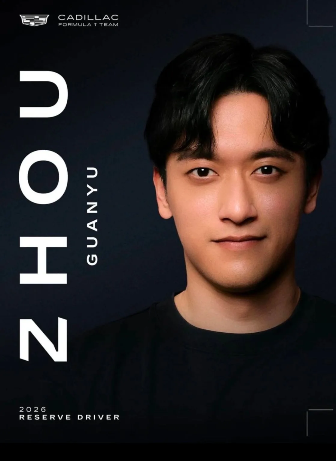 Guanyu Zhou Joins Cadillac as Reserve Driver