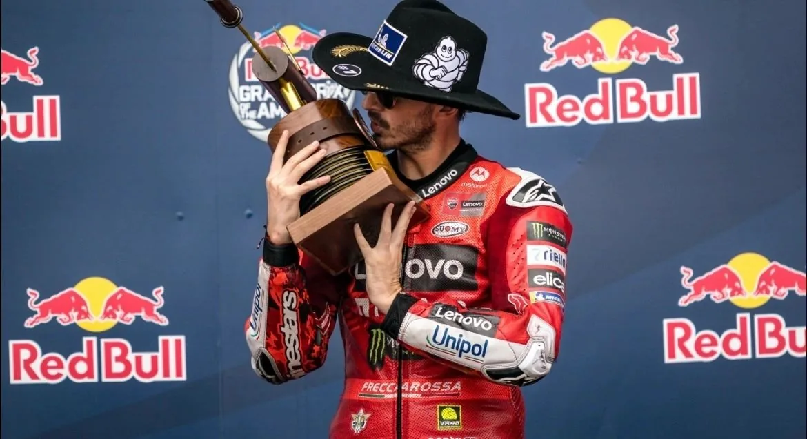Francesco Bagnaia Takes Victory in Austin