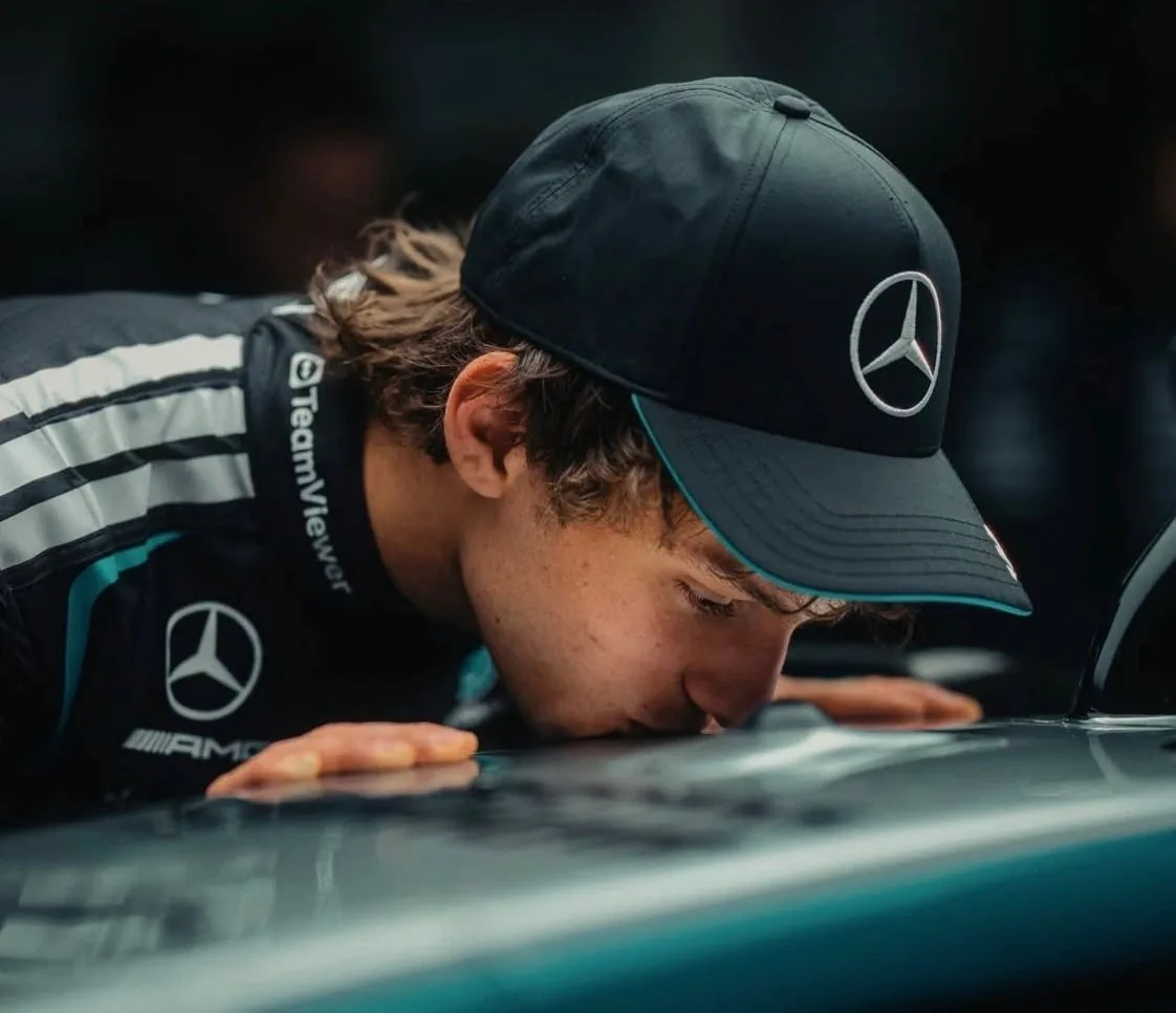 Antonelli Survives AMG Accident