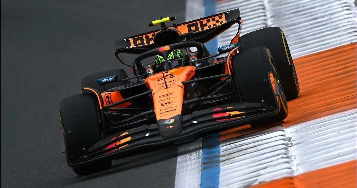 Norris Fastest in Dutch Free Practice