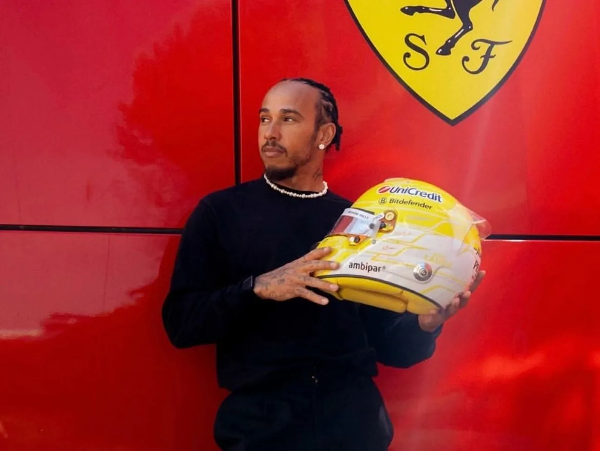 Hamilton’s Special Helmet Honors Lauda at Monza