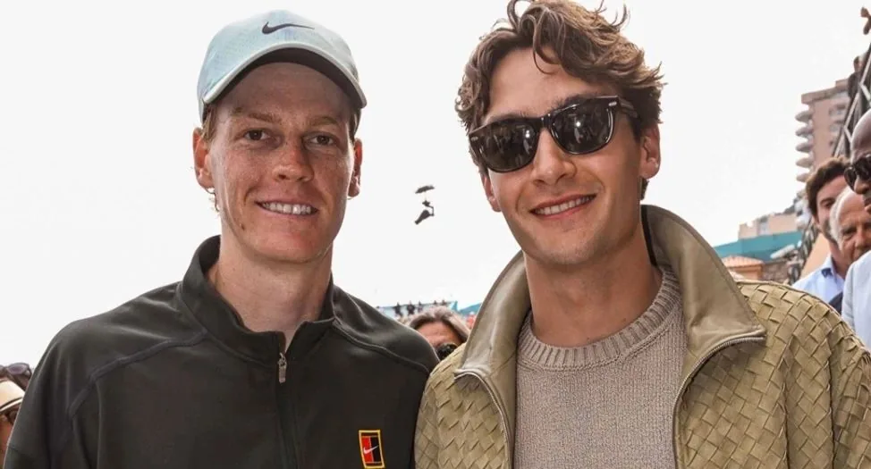 George Russell at the Monte-Carlo Masters