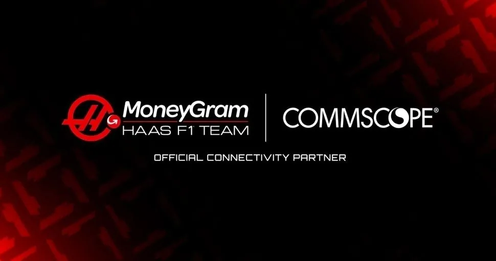 Haas F1 Partners with CommScope