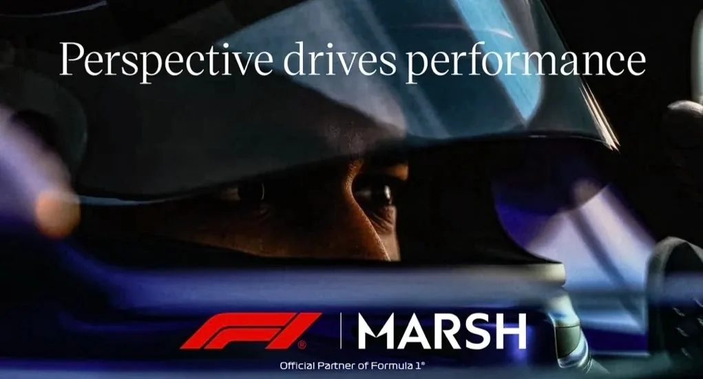 Formula 1 Signs Long-Term Deal with Marsh