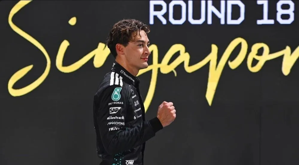 Russell Triumphs in Singapore Ahead of Verstappen and Norris