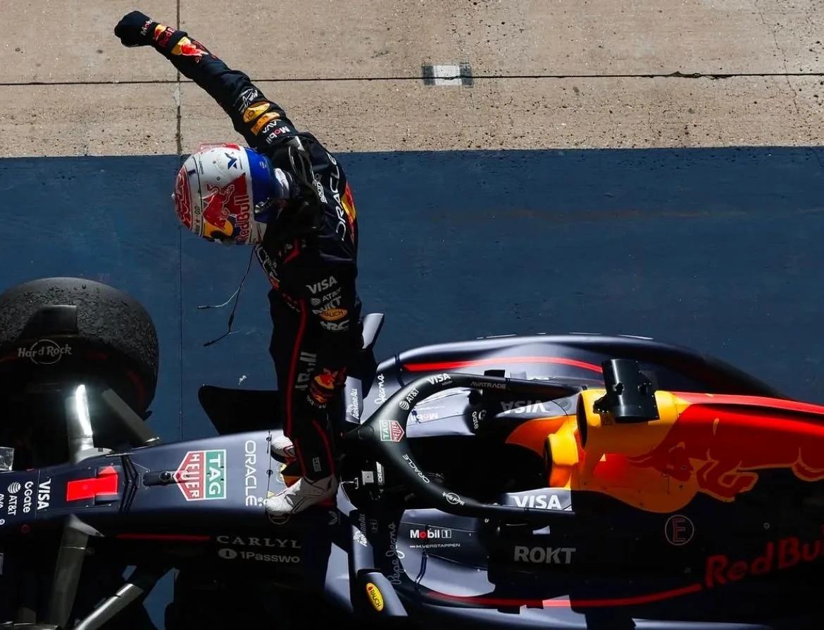 Verstappen  Back On Top In Austin