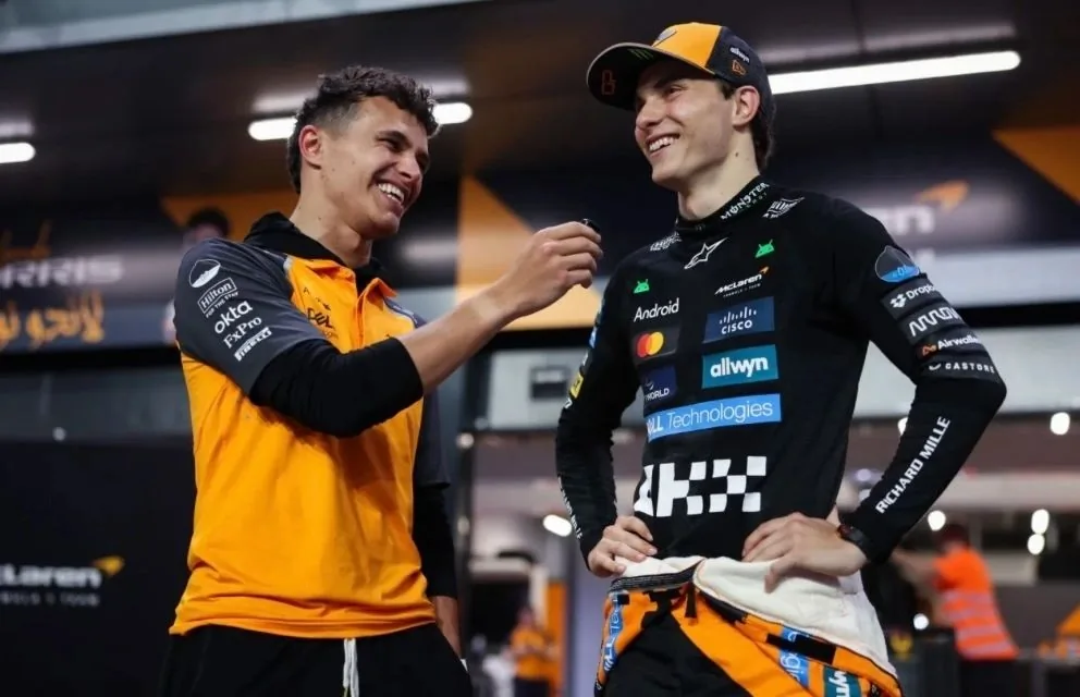 Piastri Sends Playful Birthday Wishes to His Teammate