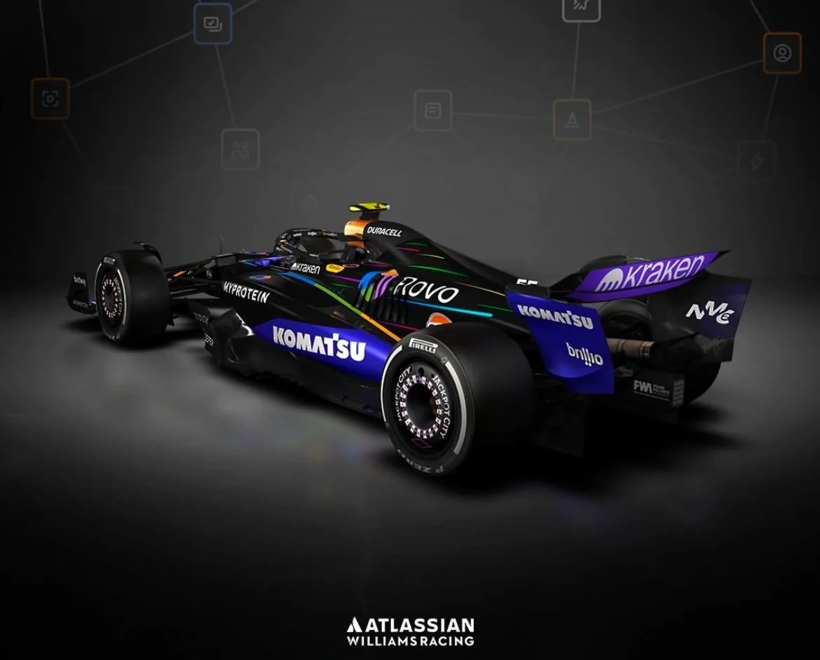 Williams Goes All-Black for Las Vegas GP