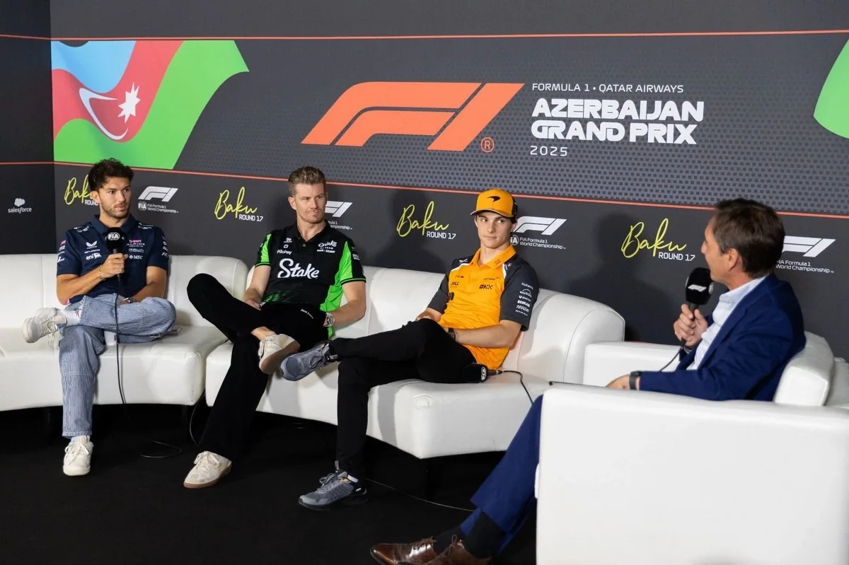 1 Azerbaijan GP 2025:Opening Press Conference