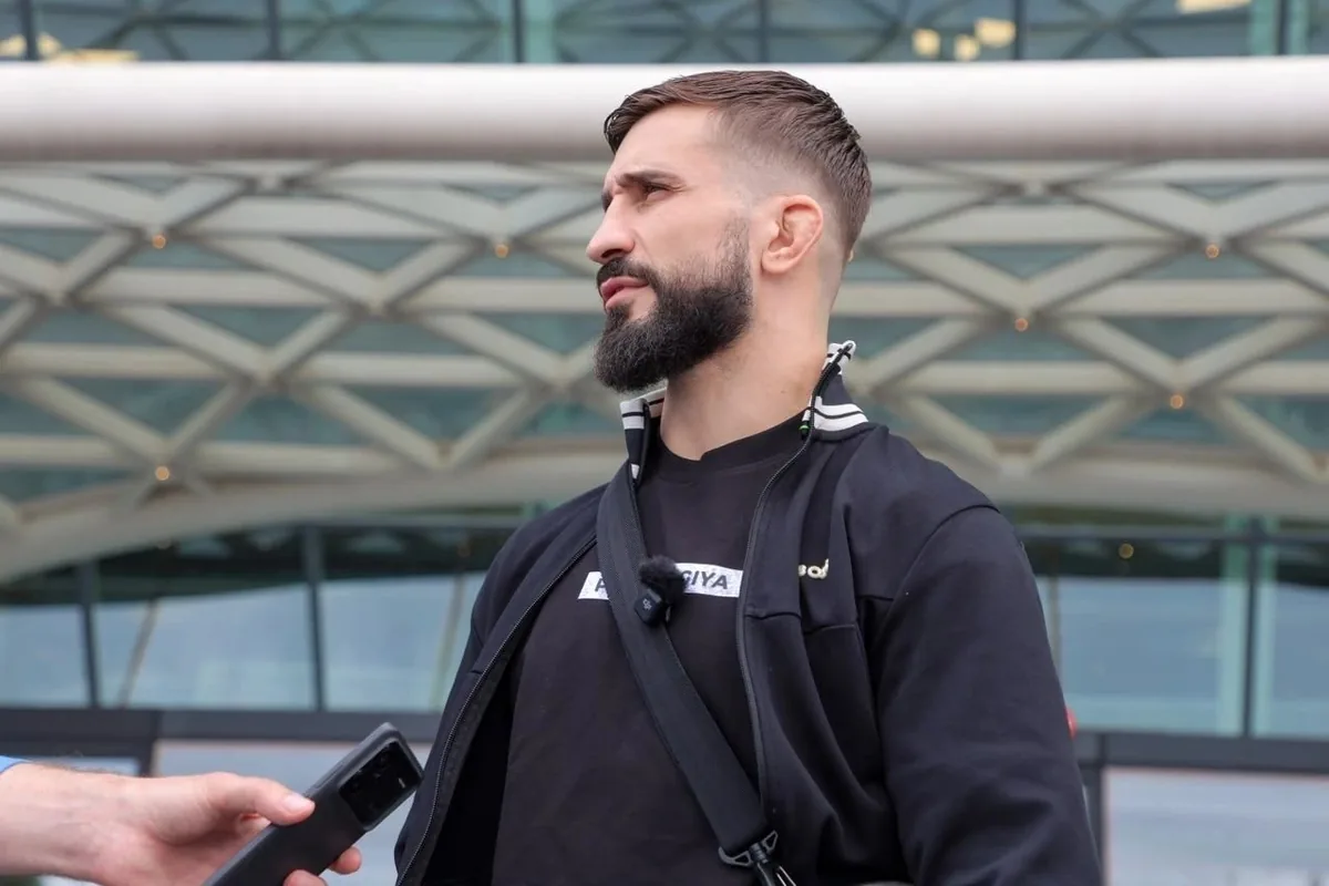 Nazim Sadykhov Arrives in Baku: Ready to Make History Again